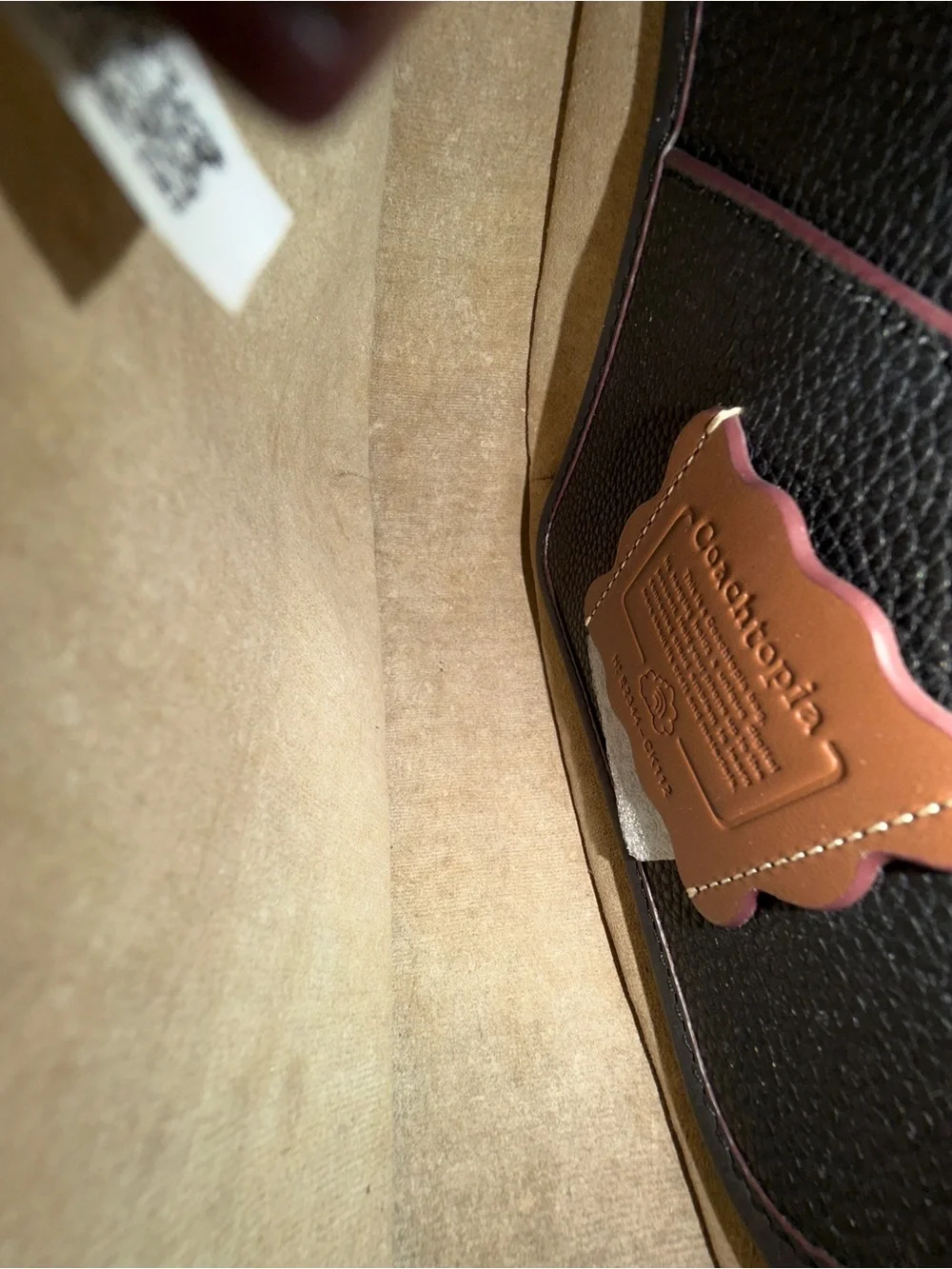 Coach curved crescent